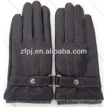 Guantes de piel de venado de los hombres revestimiento thinsulate de 3m